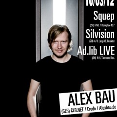 Silvision @ Raumstation (10.3.12 with Alex Bau) Part 1