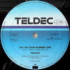 Princess "  Say I'm Your Number One " (Remix)