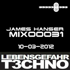 James Hanser @LEBENSGEFAHR T3CHNO 10-03-2012 Amsterdam