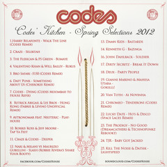 Codes' Kitchen - Spring Selections 2012