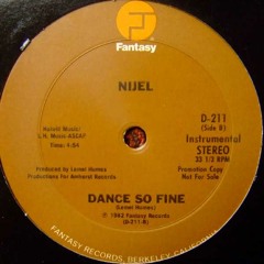 Nijel - Dance So Fine