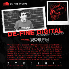 DTMIX041 - De-Fine Digital [Manchester, ENGLAND]