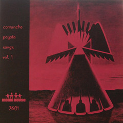 06 Comanche boys can be heard where the sun sets.   You eat a lot of peyote, and toward morning your feeling is good toward peyote.