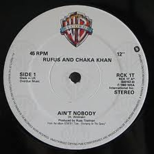 Rufus and Chaka Khan - Aint Nobody - Large Edit
