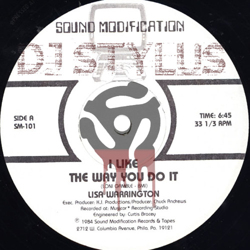 I Like The Way You Do It (DJ Stylus Did It Edit)