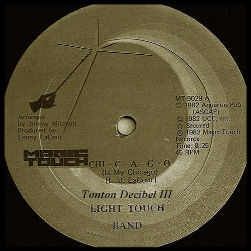 Light of the Funk Present : Light Touch Band - Chi-c-a-g-o ORIGINAL RARE 12INCH PROMO