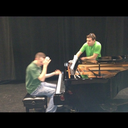 Prepared Piano -Three iPhones, a pen, and Rob Lombardo at Monroe Hall