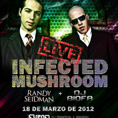 Biofa DJ SET - Infected Mushroom Party, Madrid 18-03-2012