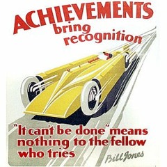 Golden arrow ... achievement bring recognition!