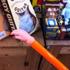 Weird noise maker toy at Callahan's General Store