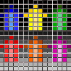 "Level Up Dance Party" Pixel Green Is People FREE ALBUM on B.Camp!