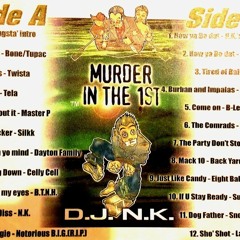 DJNK Murder In The First Mix Tape