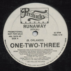 One Two Three- RUNAWAY - Bobby Orlando Mix