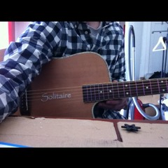 Georgia on my mind, on my new guitar! at Admiraal de ruijterweg 429-3, amsterdam