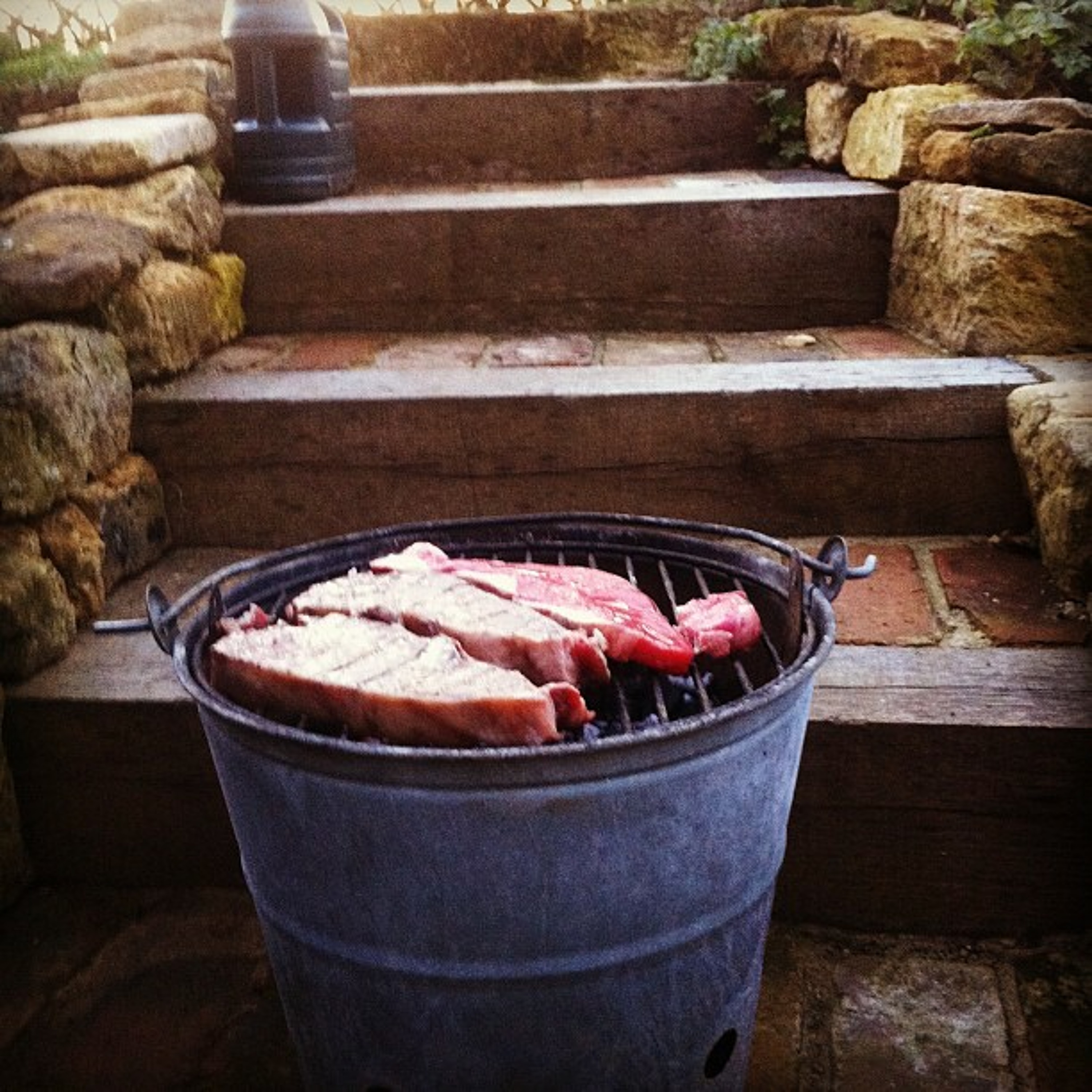 Sizzling BBQ steaks episode artwork