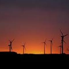 Japamala-Windmühlen Gewitter