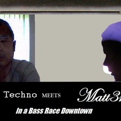 Matt3r vs Doug Techno in a Bass Race Downtown