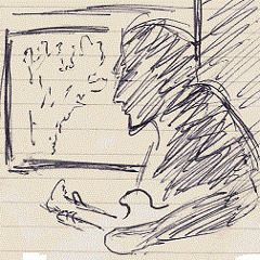 A Man With His Guitar