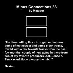 Minus Connections January 2012 - Matador