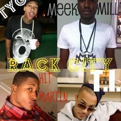 Tyga Rack City Remix ft. Hit Martin, Meek Mill, T.I.