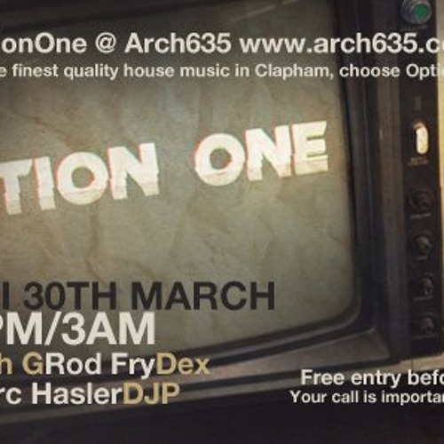 Quirksmode (DJP) live at OptionOne Mar 2012