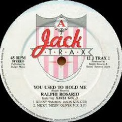 Ralphi Rosario - You Use to Hold Me (M.C.A Rubbed Her Slowly Mix)