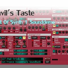 Anvil's Taste - Best Of Synth1 Sounddemo - Used Patches Part I, II + III