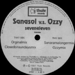 Sanasol vs Ozzy - Seveneleven (Ozzy mix) (Thule Records 1997)