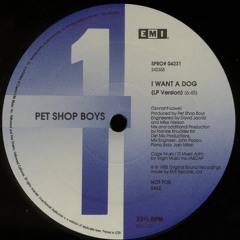 Pet Shop Boys - I Want A Dog (FRANKIE KNUCKLES MIX)