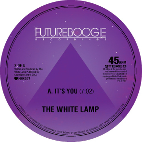 The White Lamp : It's You : Ron Basejam Remix [Futureboogie Recs] - clip