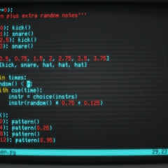 Csound-Python Generated Amen Loop