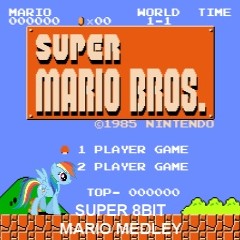 SUPER 8BIT MARIO MEDLEY [SMB Soundtrack 8bit Remix and BIRTHDAY SPECIAL!!!!]