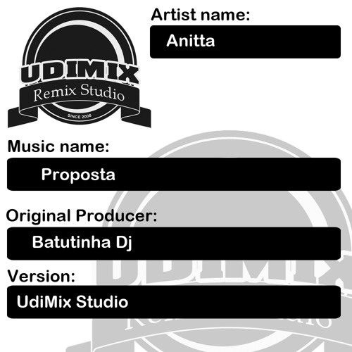 Anitta - Proposta ((UdiMix))