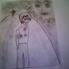 A determined ghost and a time machine would do the trick