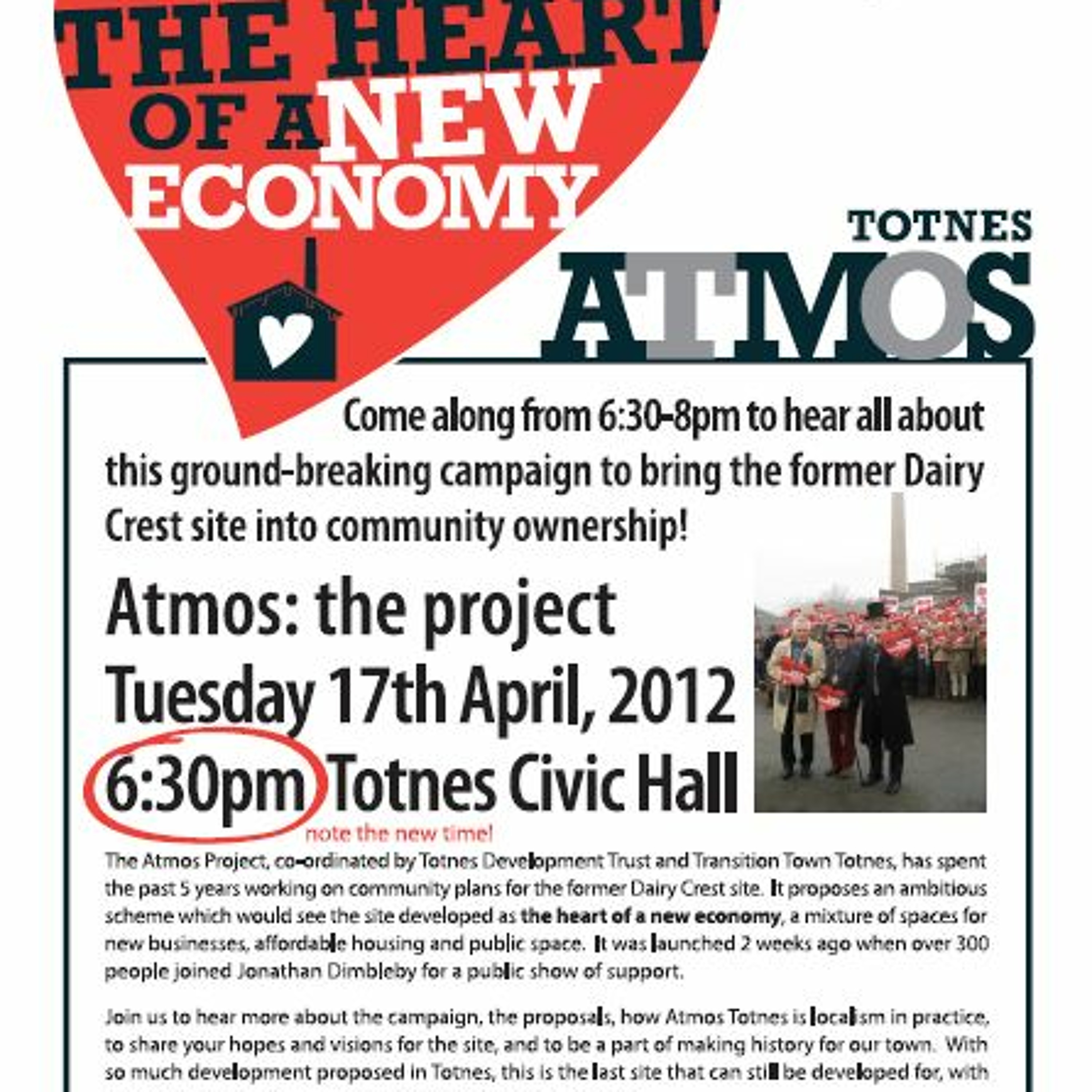 Sara Neuff at the Atmos Totnes public meeting 17/4/2012 episode artwork