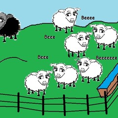 Ahi llega la oveja negra (con el rebaño de ovejas blancas) - Nei Ming (muzyka - El Oso :º)