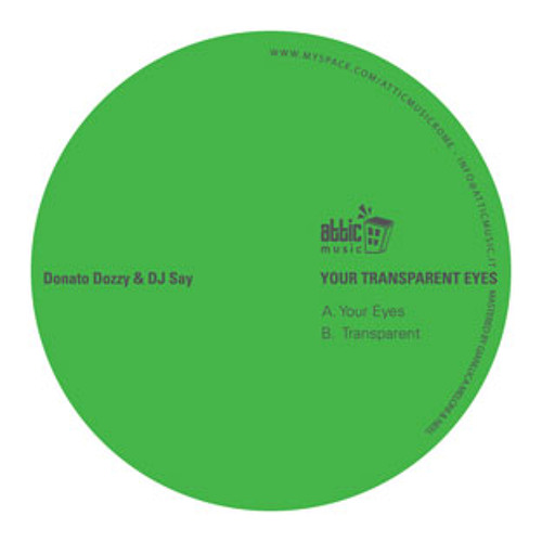 Donato Dozzy, DJ Say - Your Eyes (Original Mix)