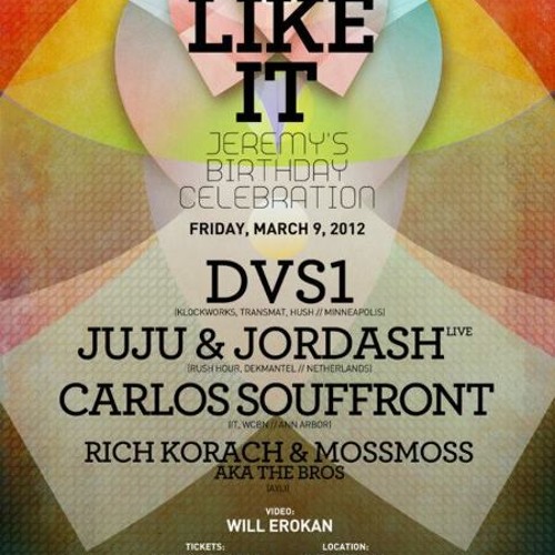 DVS1 at As I Like It 03/09/12