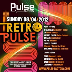 CP Cedric Piret @ Pulse Factory - Retro Pulse - 08-04-2012