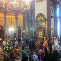 Kazan Chatedral Marriage Ceromony/ Kazan Katedrainde evlilik töreni  at Казанская площадь