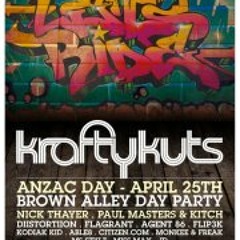 DiiSTORTiiON Live @ Krafty Kuts (Brown Alley) 25th April 2012