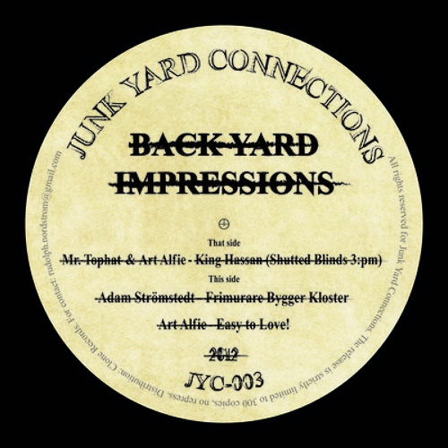 Adam Strömstedt - Frimurare Bygger Kloster (JYC-003) 128kbps