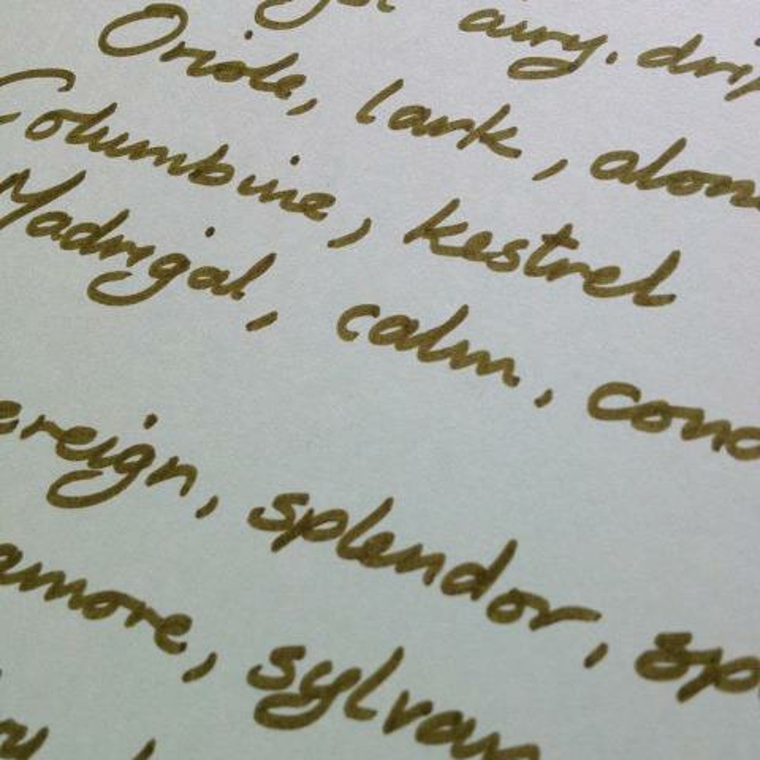 The Ballad of Beautiful Words.