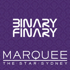 Binary Finary - Marquee Sydney Mix (4th May 2012)