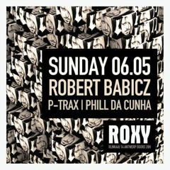 PHILL DA CUNHA - WARMING UP ROBERT BABICZ AT ROXY - MAY 2012