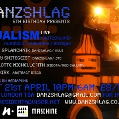 DUALISM Live PA @ DANZSHLAG, London (UK) 21.04.2012