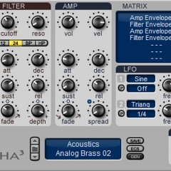 LinPlug Free Alpha 3 - Demo by Blaues Licht