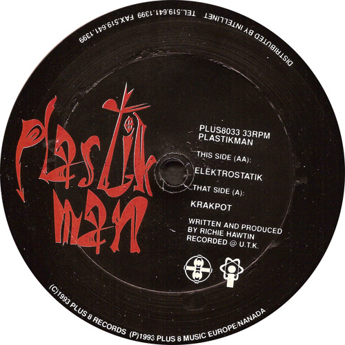 Plastikman: Electrostatik (1993) PLUS8033