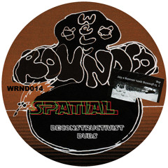 WRND014: SPATIAL - '(Deconstructivist Dubs)' 12" & Digi Released: 06.08.12