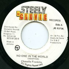 Chevell franklyn - no one in the world